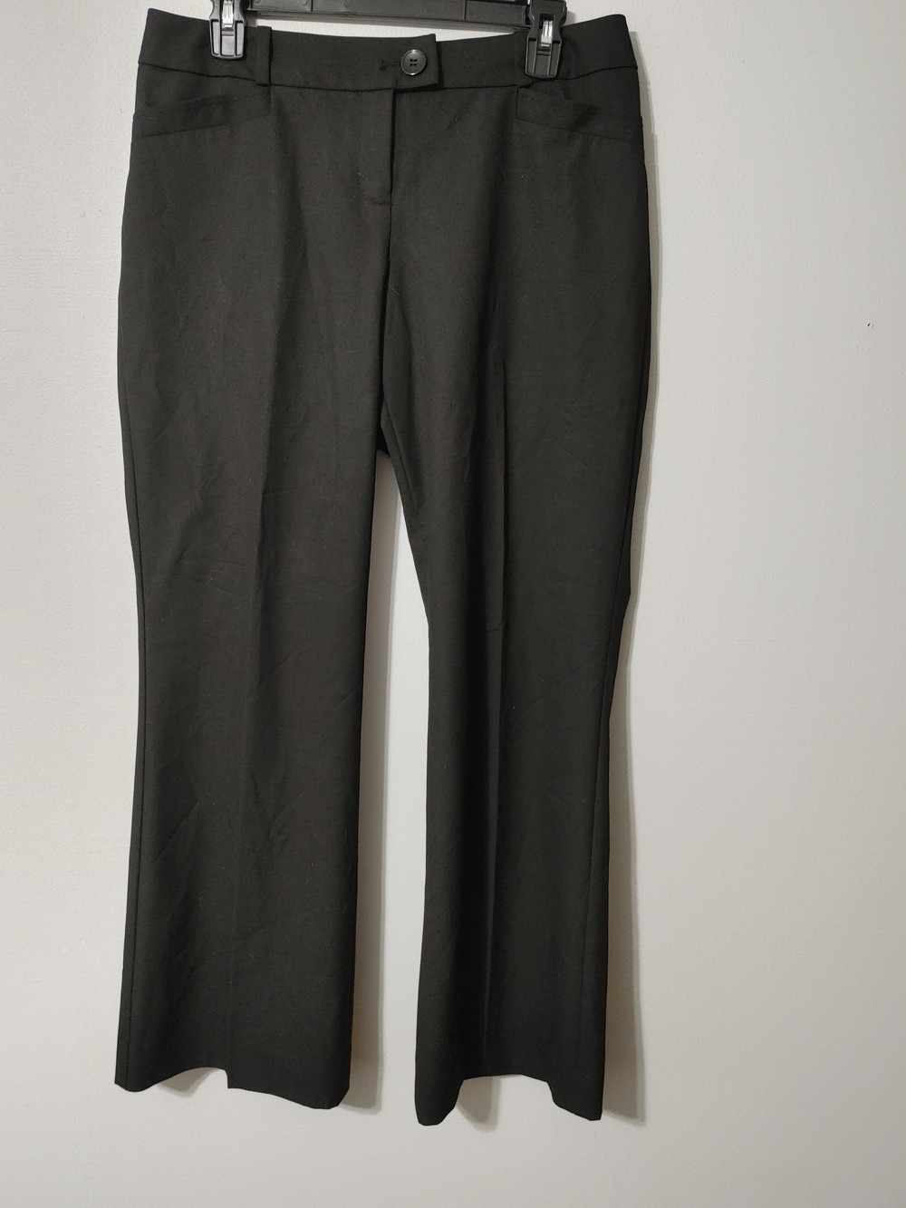 The Limited Lexie Fit Black Tailored Dress Pants with Single Button 8P